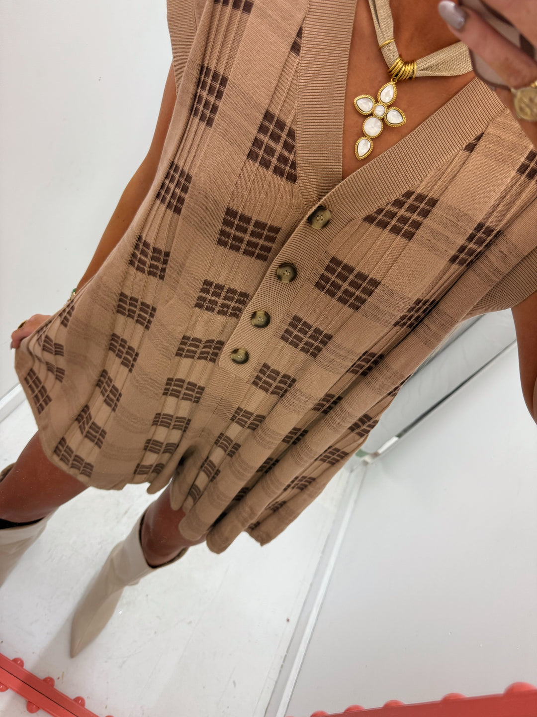 The Hazel Knit Romper