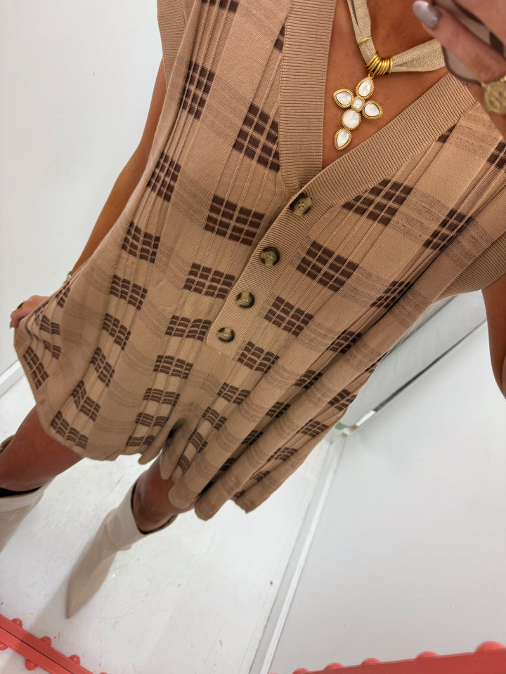 The Hazel Knit Romper