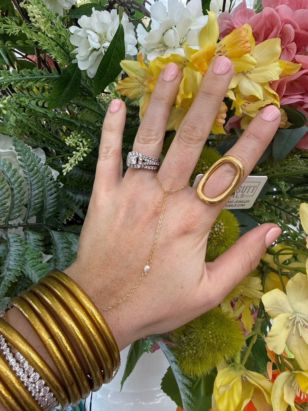 The Delicate Dainty Hand Chain