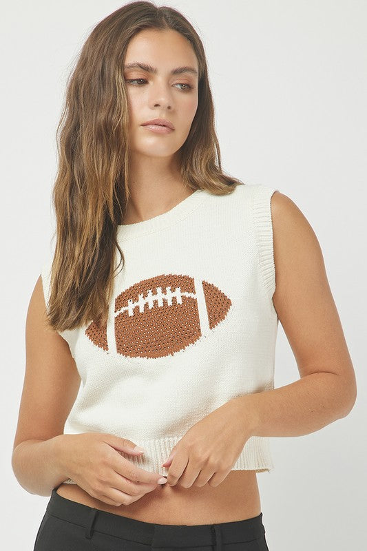 Touchdown Time Sweater Vest