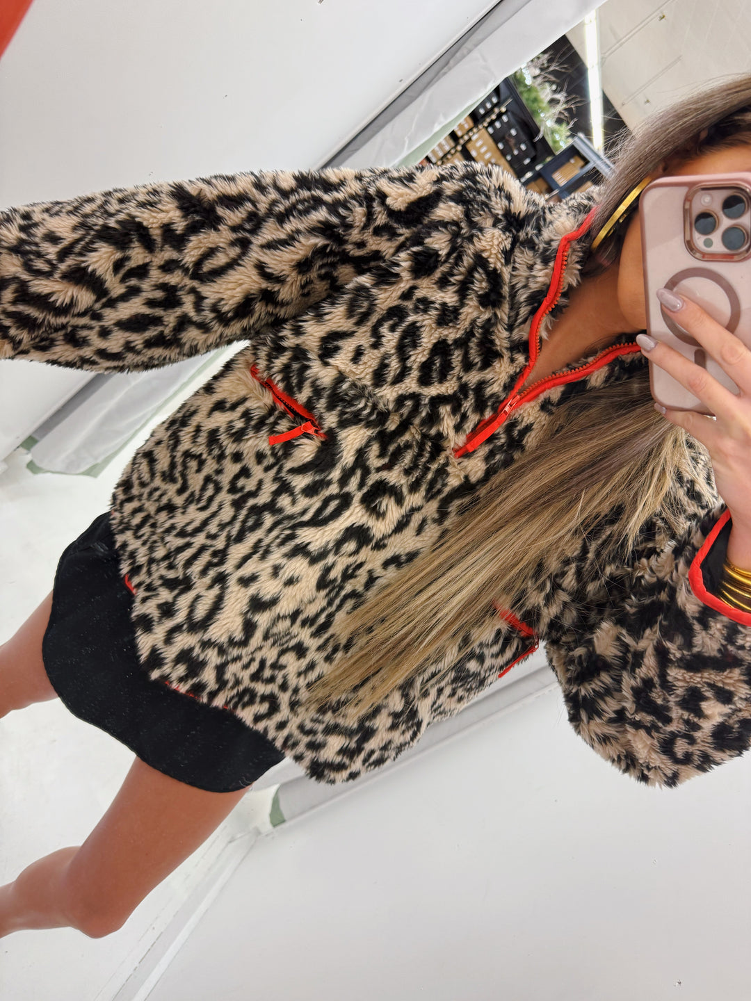 Snow leopard jacket