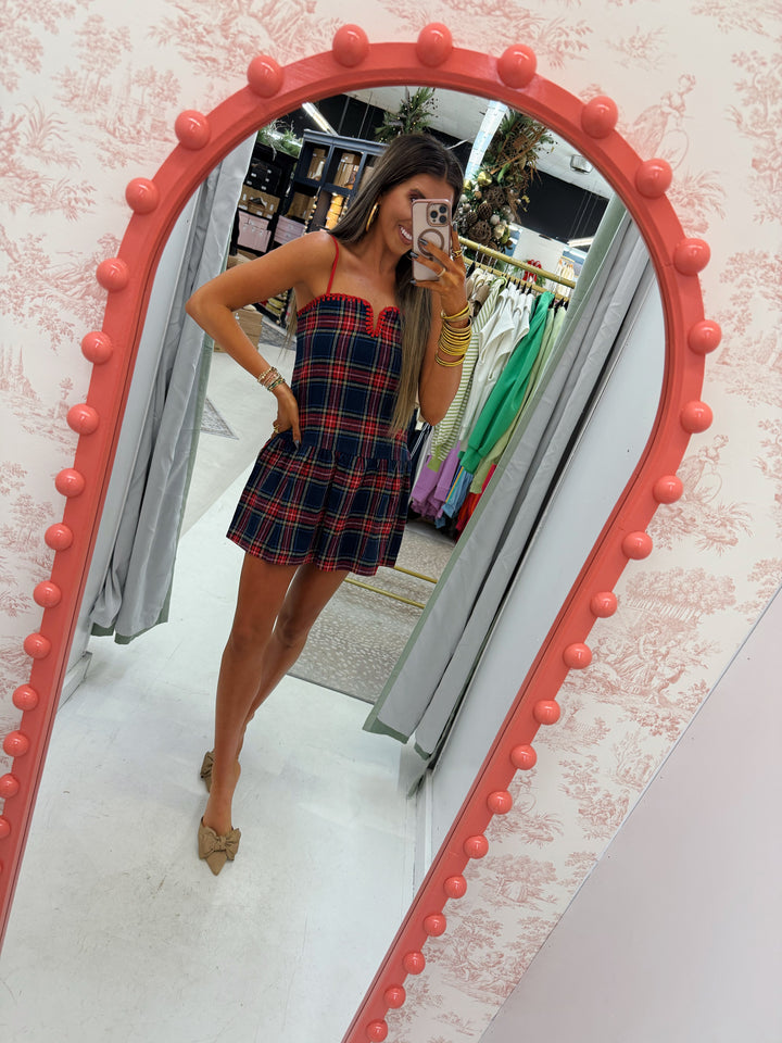 Plaid Mini Dress
