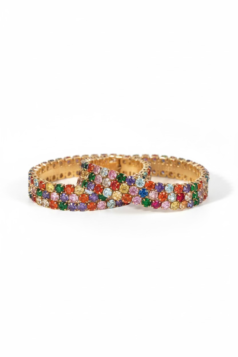 Multi Color Thick Stretchy Braceletz