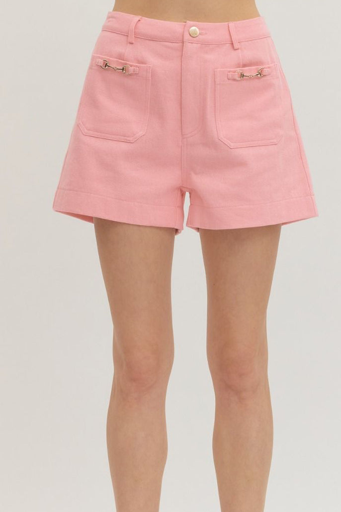 The Polished Pink Shorts
