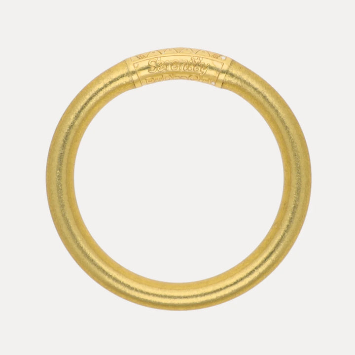 Budha Girl• AURA TZUBBIE ALL WEATHER BANGLE® (AWB®) - SERENITY PRAYER