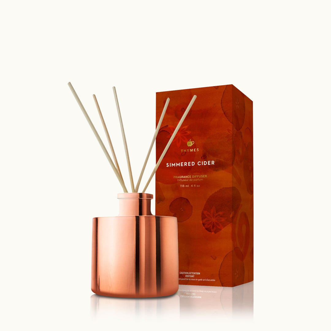 Thymes - Simmered Cider - Petite Reed Diffuser