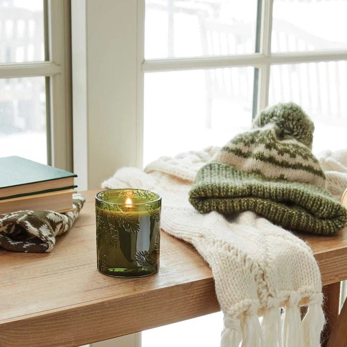 Frasier Fir® Green Glass Candle