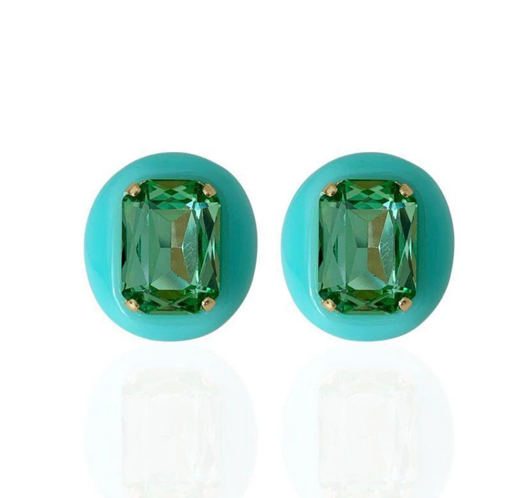 Bold Gem Studs