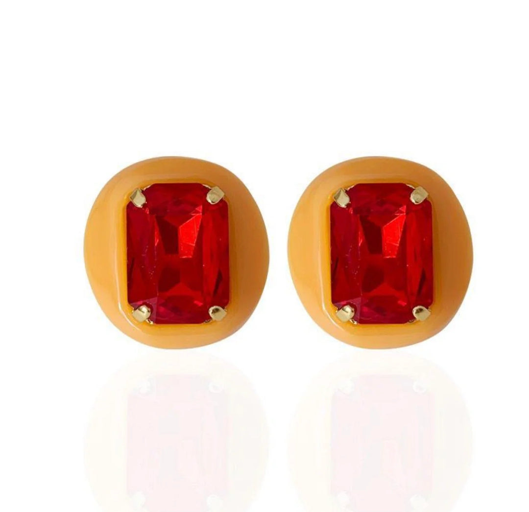 Bold Gem Studs