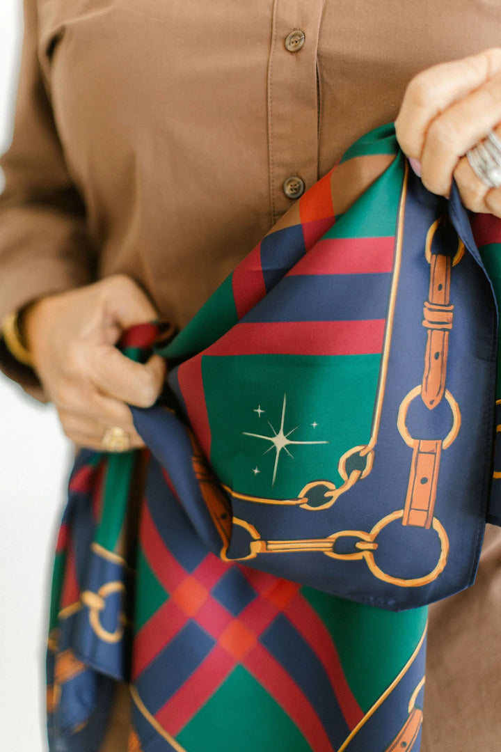 TATUM JAMES DESIGNS | Classic Equestrian Scarf