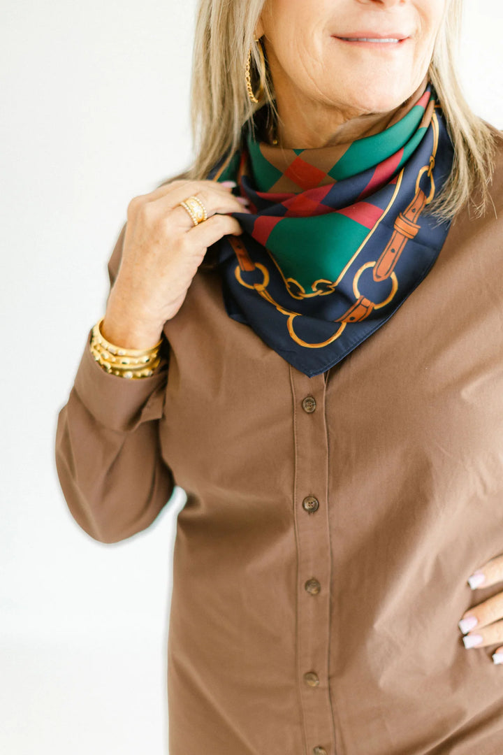 TATUM JAMES DESIGNS | Classic Equestrian Scarf